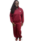 Fitbae MAROON Sweatsuit