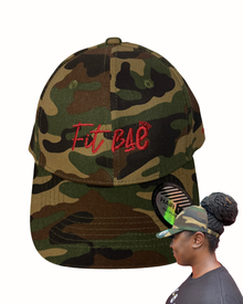  FITBAE CAMO RED BACKLESS HAT