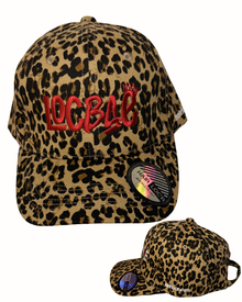  LEOPARD RED LOCABE FULL HAT