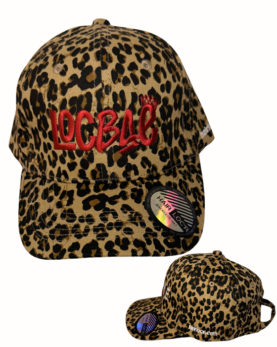 LEOPARD RED LOCABE FULL HAT
