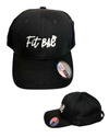 BLACK & WHITE FITBAE FULL HAT